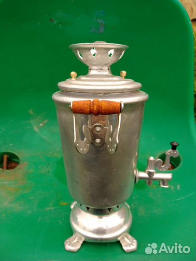 Самовар сувенирный на дровах