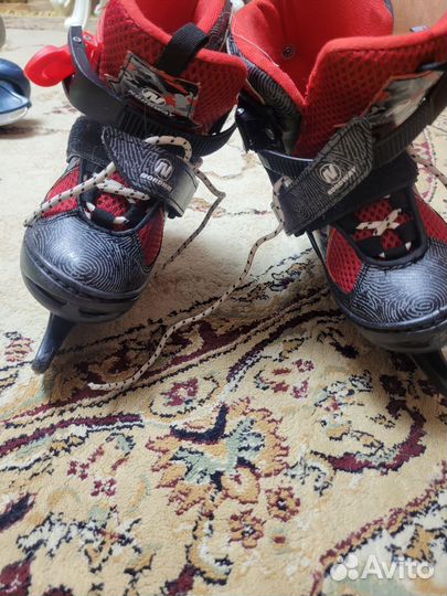 Коньки хоккейные детские 30 -33 размер