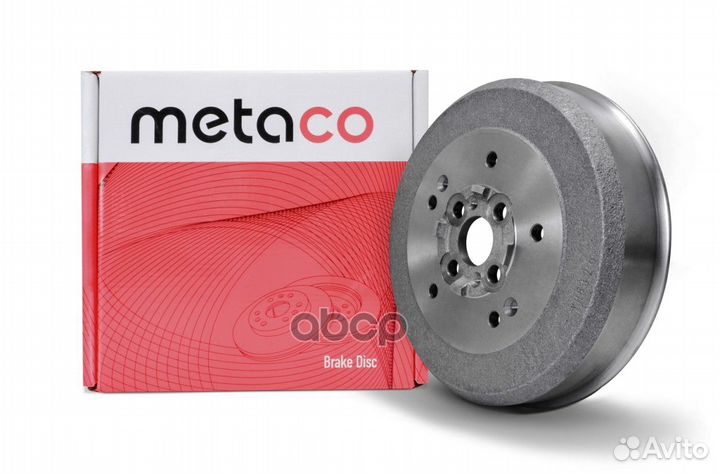 Барабан тормозной 3070040 metaco