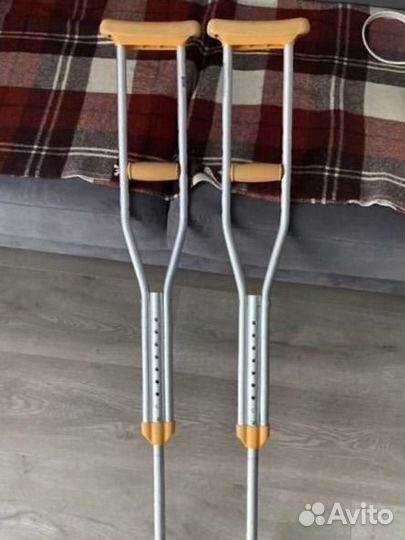 Костыли подмышечные взрослые и детские Армед