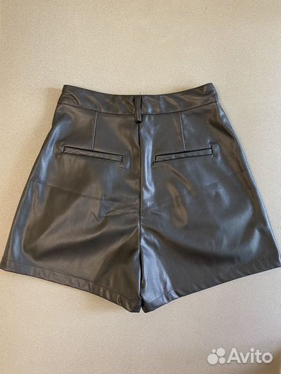 Кожаные шорты Shein рр XS