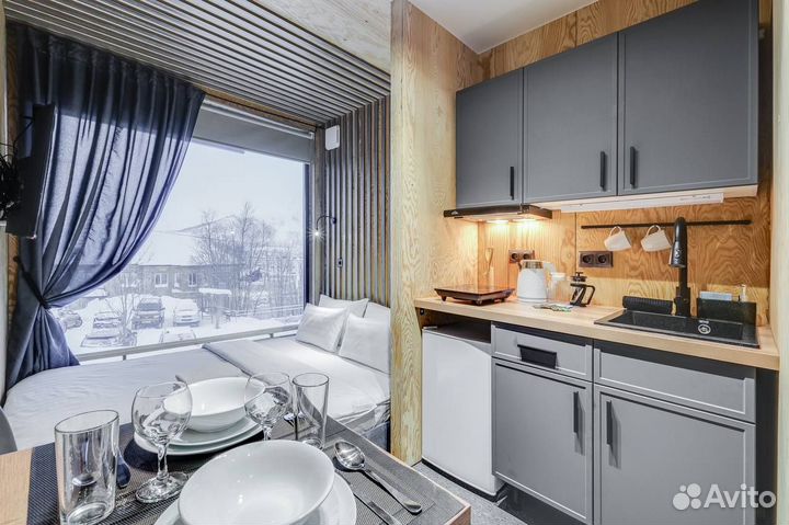 Номер в Апарт отеле на горнолыжном курорте в Хибин