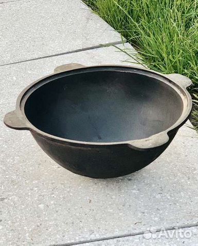 Казан чугунный 16 литров