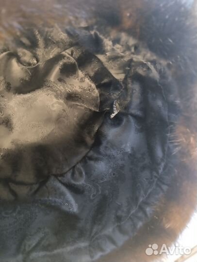 Норковая шапка кубанка новая