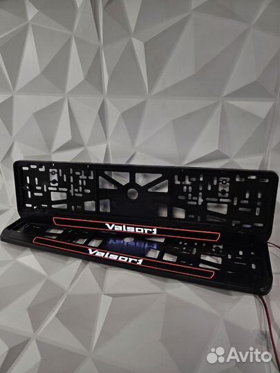 Номерная лед рамка с вашим дизайном