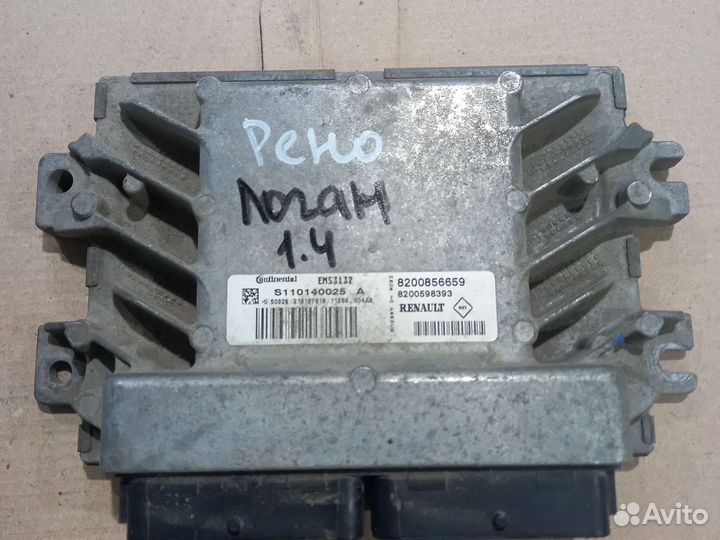 Блок эбу Renault Logan 1