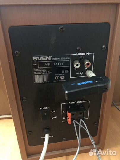 Акустические колонки sven