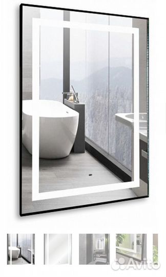 Зеркало для ванной сенсорное саурон 600Х800