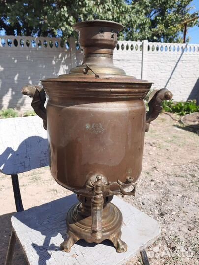 Тульский самовар на дровах