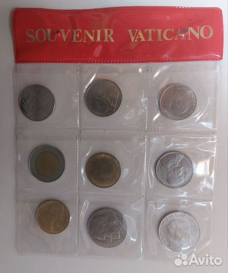 Монеты Ватикана UNC Иоанн Павел II