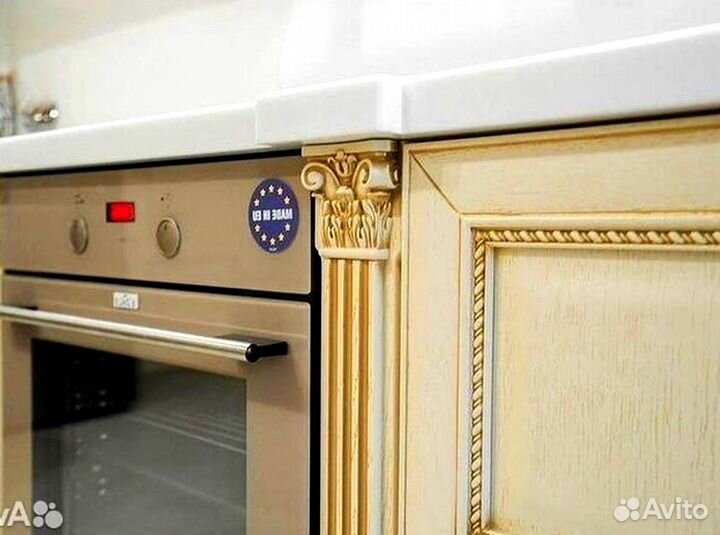 Угловая кухня с мдф фасадами