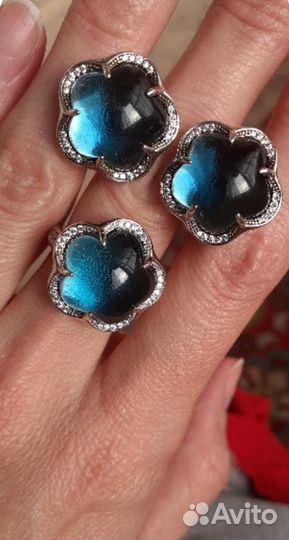 Серебряные серьги