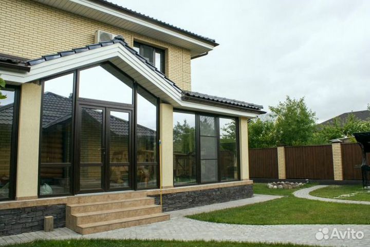 Остекление зимнего сада