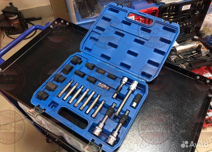 Набор съемников шкивов генератора Rossvik ST077