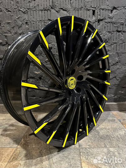 Новые кованные диски R22 на Lexus Toyota 5*114,3