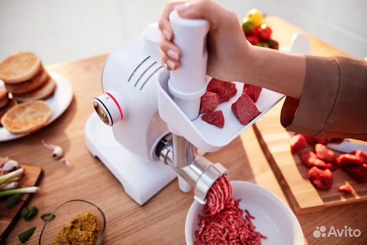 Новая насадка-мясорубка Bosch для MUM5 muz5fw1