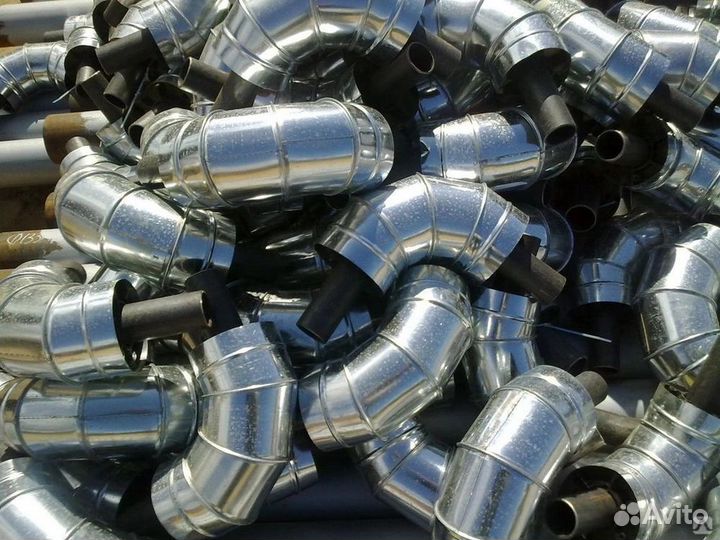 Отводы оцинкованные. Металлопрокат