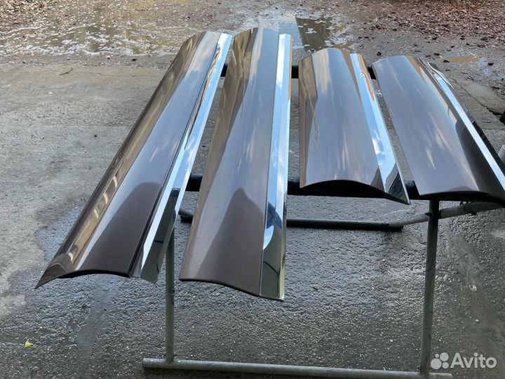 Накладки дверей volkswagen touareg 2