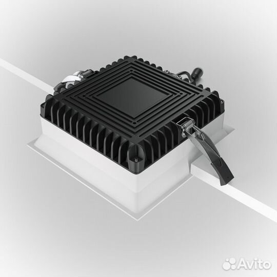 Светильник потолочный встраиваемый DL056-18W4K-W