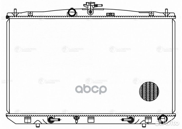 Радиатор системы охлаждения Lexus RX 350/450h