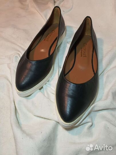 Балетки натуральная кожа Турция все размеры 36-39
