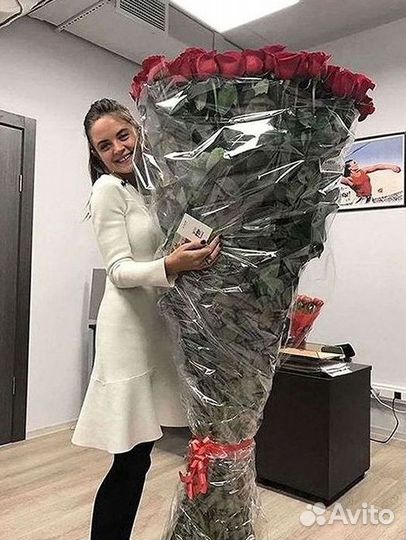 Букет роз 101 роза 51 роза