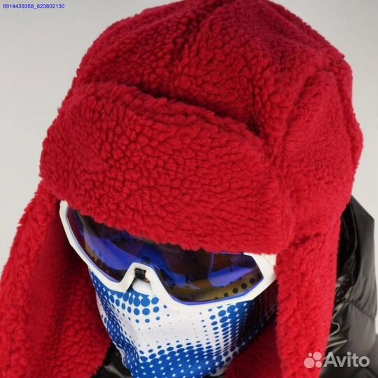 Шапка ушанка Supreme Shearling Trooper (Арт.23107)