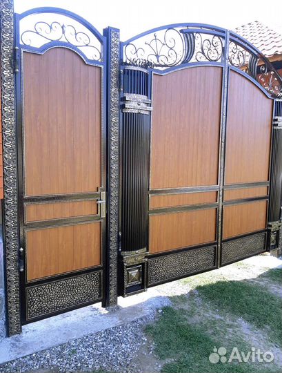 Кованые ворота
