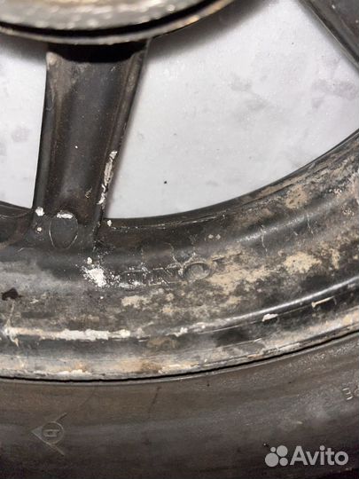 Заднее литое колесо диск honda dio