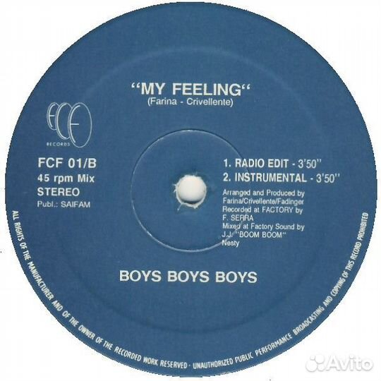 Boys Boys Boys – My Feeling 12