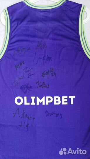 Футболка майка Матч Звёзд 2023 с автографами