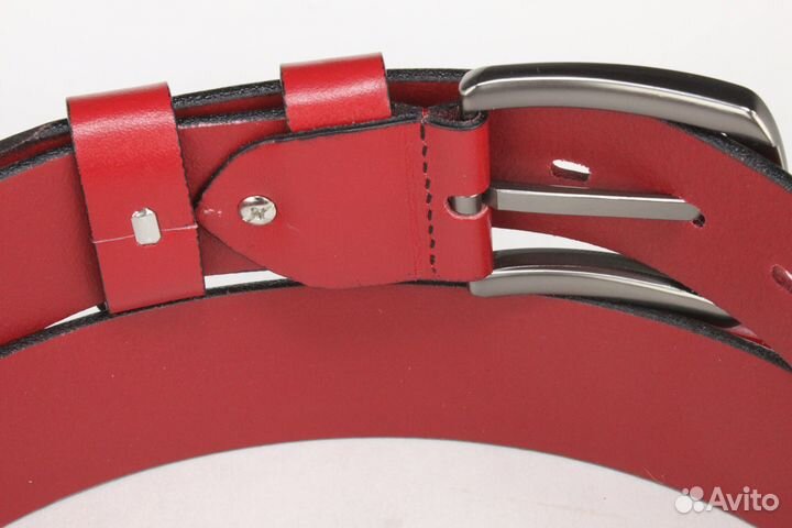 Мужской кожаный ремень 40 мм