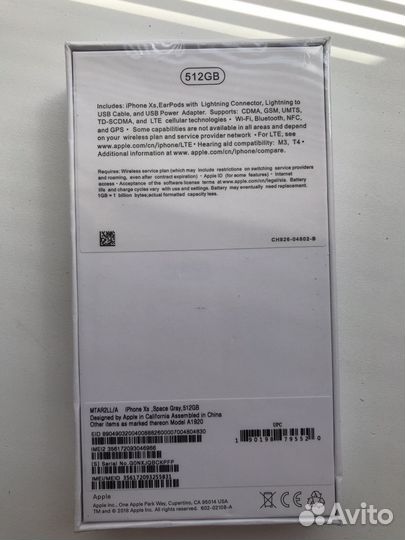 Apple iPhone xs 512 gold