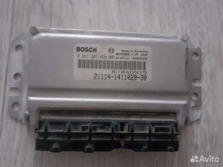 Эбу 21114-1411020-30 Bosch