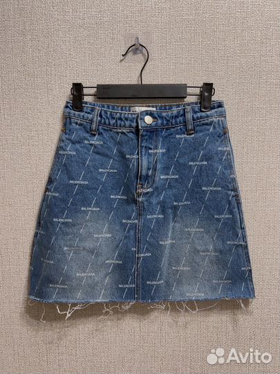 Джинсовая юбка balenciaga
