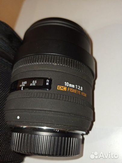 Объектив Sigma AF 10mm f/2.8 EX DC HSM Fisheye Nik
