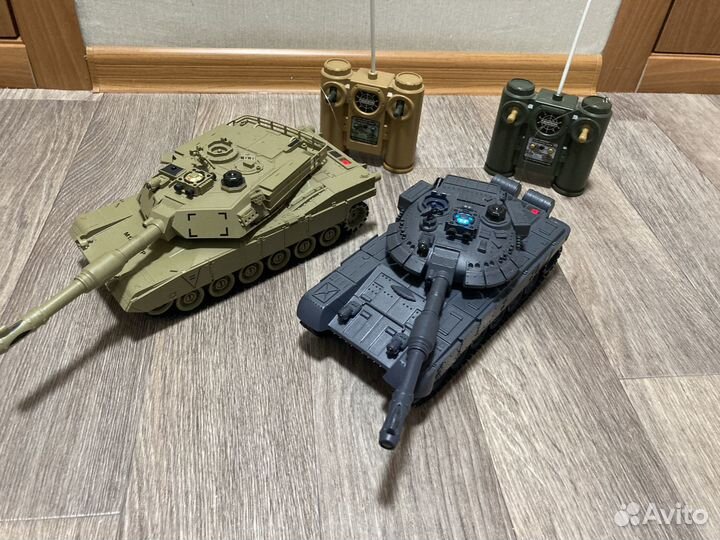 Радиоуправляемый танковый бой T90 vs M1A2