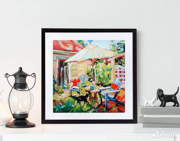 Картина маслом Прованс Картина маслом пейзаж