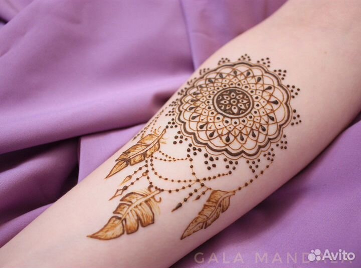 Временные тату, Мехенди хной, обучение