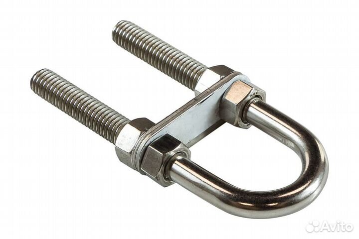 Рым-болт U-образный D9.5 мм Lрез. 63.5 мм 11404 Yo