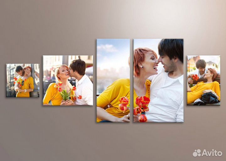 Печать на Холсте с Натяжкой на подрамник в крд