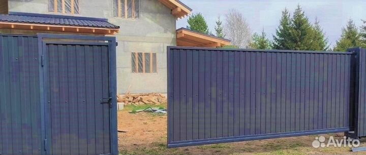 Ворота под ключ