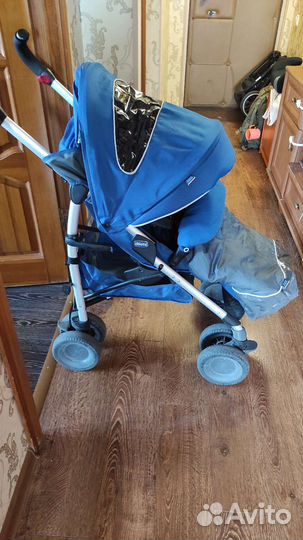 Детская прогулочная коляска трость chicco multiway