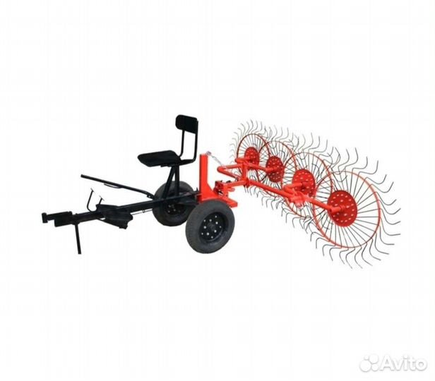 Ворошилка колесно-пальцевая вм-4 для мотоблока
