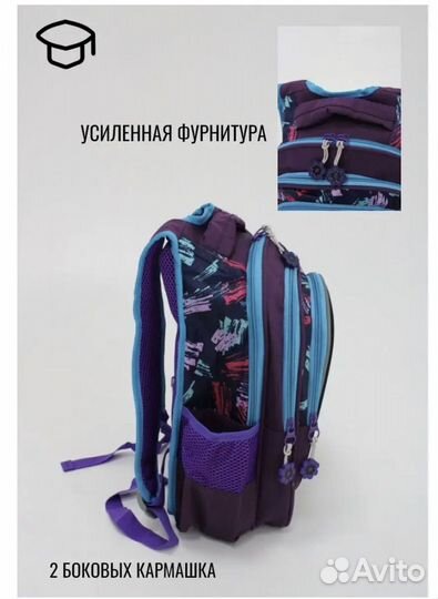 Рюкзак детский школьный новый для девочки