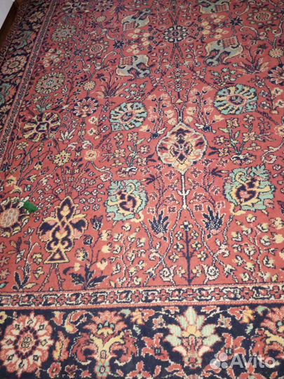 Ковер шерстяной 2 на 3 бу