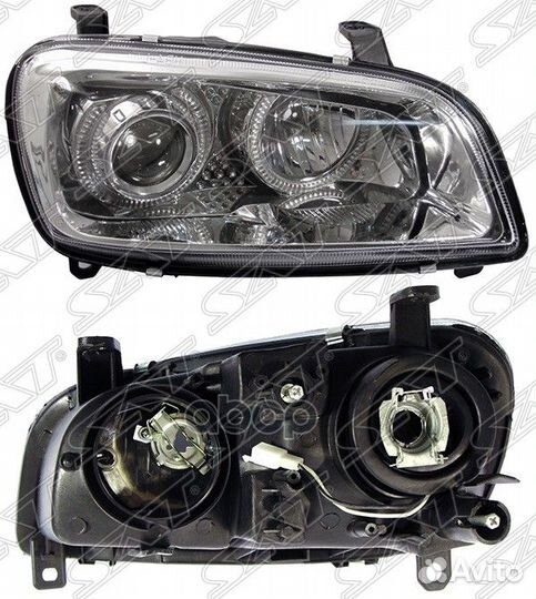 Фара toyota RAV4 94-00 RH хрусталь линза (Еврос