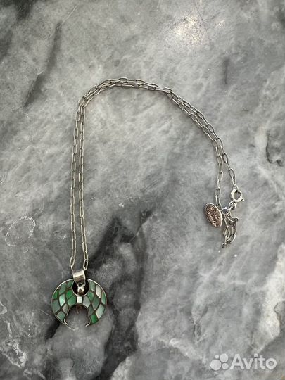 Серебряное колье