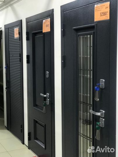 Дверь входная железная уличная