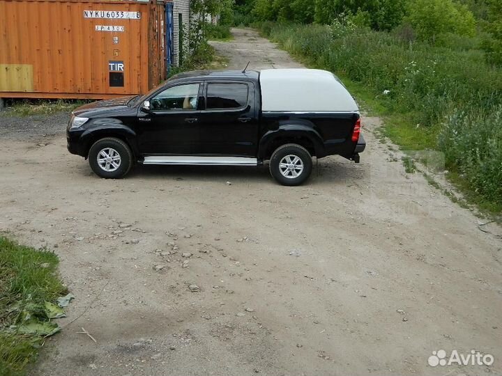 Кунг RT(тv6) (коммерческий-эконом) toyota hilux VI